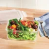 4.33 Cup Glass Food Storage Container Clear - Figmint™: Microwave, Freezer & Dishwasher Safe, Includes Lid -Figmint Sale Store GUEST 17069b38 6ecd 410b 8480 98fa232f1f3d