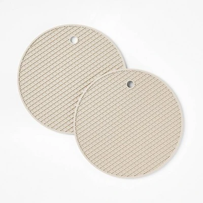 2pk Silicone Trivet - Figmint™ 4 2pk Silicone Trivet - Figmint™ - Image 4