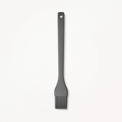 Silicone Basting Brush Dark Gray - Figmint™: Pastry, Cooking, Food & Butter Brush, Dishwasher-Safe, 11.91" Length 3 Silicone Basting Brush Dark Gray - Figmint™: Pastry, Cooking, Food & Butter Brush, Dishwasher-Safe, 11.91" Length - Image 3