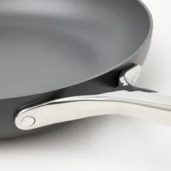 12" Nonstick Hard Anodized Aluminum Frypan With Cover Dark Gray - Figmint™ -Figmint Sale Store GUEST 42b1c138 5318 42ec bc0d ae8a8ac39537
