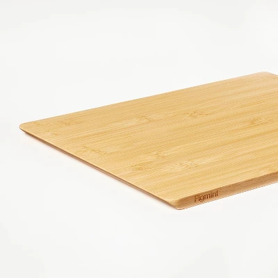 10"x13" Reversible Bamboo Cutting Board Natural - Figmint™ 3 10"x13" Reversible Bamboo Cutting Board Natural - Figmint™ - Image 3