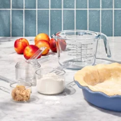 4 Cup Glass Measuring Cup Clear - Figmint™: Borosilicate, Microwave & Dishwasher Safe, 32oz Capacity -Figmint Sale Store GUEST 515bc601 f2e3 49cb 8dc7 2c730fcceab4 1