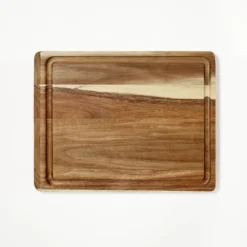 10"x13" Reversible Acacia Wood Cutting Board Natural - Figmint™ -Figmint Sale Store GUEST 5ced3826 6943 4ce2 8467 23c411155d9d