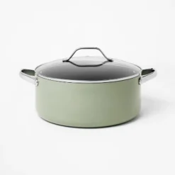 8qt Nonstick Ceramic Coated Aluminum Wide Stock Pot - Figmint™ -Figmint Sale Store GUEST 6635196c 0b83 4a2c 8114 54fbd197bddf