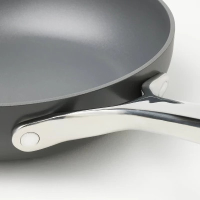 8" Nonstick Hard Anodized Aluminum Frypan Dark Gray - Figmint™ 2 8" Nonstick Hard Anodized Aluminum Frypan Dark Gray - Figmint™ - Image 2