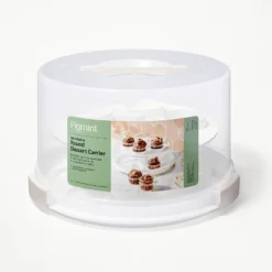 Round Cake Carrier White/Clear - Figmint™ 7 Round Cake Carrier White/Clear - Figmint™ -Figmint Sale Store GUEST 75c1cff3 39c3 400c 8fa8 a69d45ce133e