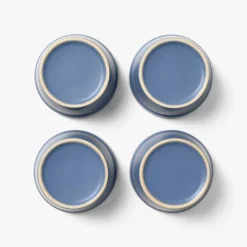 4pc 7oz Stoneware Ramekin Bowls Blue - Figmint™: Bakeware Set, Dishwasher & Microwave Safe, Oven-Safe To 500°F -Figmint Sale Store GUEST 7628e76b 168f 4f66 a82d 76184e9b98d4
