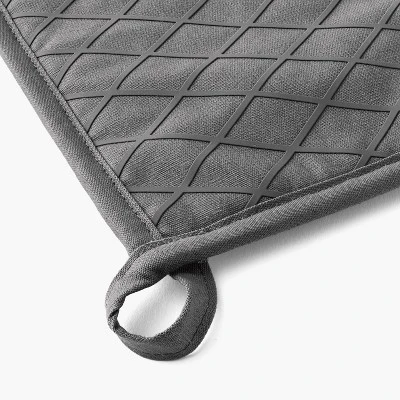 2pk Potholder Dark Gray - Figmint™ 2 2pk Potholder Dark Gray - Figmint™ - Image 2