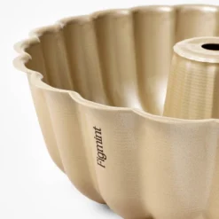 Aluminum Fluted Cake Pan Gold - Figmint™ -Figmint Sale Store GUEST 8366e4c0 74fe 4723 a8ea 4a4fa340b1bb