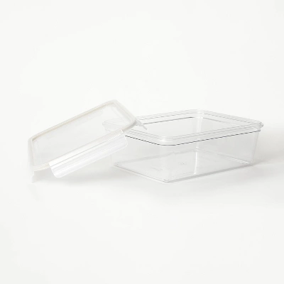14 Cup Plastic Rectangle Food Storage Container Clear - Figmint™ 2 14 Cup Plastic Rectangle Food Storage Container Clear - Figmint™ - Image 2
