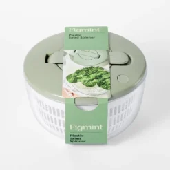 5qt Salad Spinner Clear - Figmint™: Large Strainer, ABS Material, Hand Wash, 3-Piece Set, 10.75" Width & Depth -Figmint Sale Store GUEST 997419b8 bb62 47da 86ab ab9f1134d857