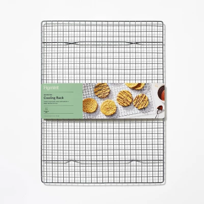 Nonstick Aluminized Steel Cooling Rack Gray - Figmint™: Oven-Safe, Dishwasher-Safe, Made Without PTFE 3 Nonstick Aluminized Steel Cooling Rack Gray - Figmint™: Oven-Safe, Dishwasher-Safe, Made Without PTFE - Image 3