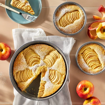 2pk Nonstick Mini Pie Dish Gray - Figmint™ 1 2pk Nonstick Mini Pie Dish Gray - Figmint™