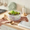 5qt Salad Spinner Clear - Figmint™: Large Strainer, ABS Material, Hand Wash, 3-Piece Set, 10.75" Width & Depth 9 5qt Salad Spinner Clear - Figmint™: Large Strainer, ABS Material, Hand Wash, 3-Piece Set, 10.75" Width & Depth -Figmint Sale Store GUEST aea8b211 c515 461e 95b2 446bc15df195