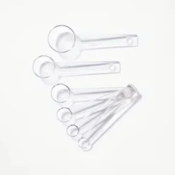 6pc Tritan Plastic Measuring Spoons Clear - Figmint™ -Figmint Sale Store GUEST bc486dc5 a07a 44c2 9dd2 aa5f1d2d8439