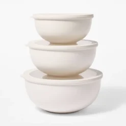 Set Of 3 Plastic Mixing Bowl Set With Lids - Figmint™ -Figmint Sale Store GUEST dde6bbfc 6805 475f be7b 12c808311674