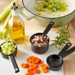 4pc Stainless Steel Measuring Cups - Figmint™
