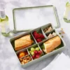 8 Compartment Large Plastic Snack Bento Box Sage Green - Figmint™: Recycled PET, Dishwasher & Microwave Safe -Figmint Sale Store GUEST ea4fe575 c53b 4a49 ae29 c6d71b25a5a2
