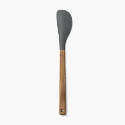 Acacia Wood/Silicone Spatula Gray - Figmint™: Kitchen Cooking Utensils, Flexible, Hand Wash -Figmint Sale Store GUEST f145bc89 2765 4bfa 8eaa 2e04a35f71ba