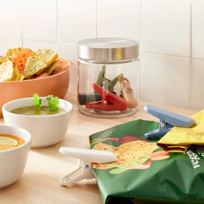 6pc Magnetic Bag Clip Set - Figmint™ 1 6pc Magnetic Bag Clip Set - Figmint™