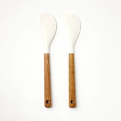 2pk Acacia Wood/Silicone Mini Spatula Set - Figmint™ -Figmint Sale Store GUEST f41132e0 f746 49ed 8223 f1b0f00abf00