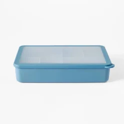 8-Compartment Large Plastic Snack Bento Box Blue - Figmint™: Recycled PET, Dishwasher & Microwave Safe -Figmint Sale Store GUEST f9d1656c a582 413a 9479 8ce9101b734e