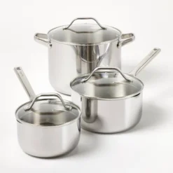 12pc Stainless Steel Cookware Set With 6pc Pan Protectors Silver - Figmint™ 8 12pc Stainless Steel Cookware Set With 6pc Pan Protectors Silver - Figmint™ -Figmint Sale Store GUEST fc2a7b6a df92 471f 9bc1 272942c76a82